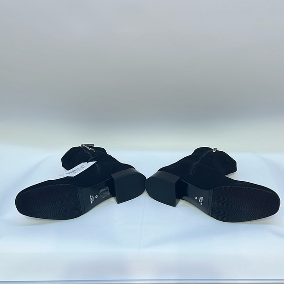 Nila&Nila Elegant Black Stretch Boots for Women EU41/US10 zipper (S-39) - Picture 6 of 16